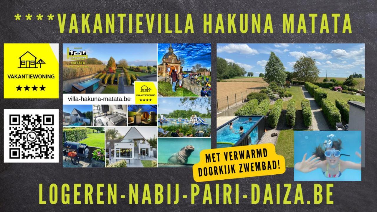 Vakantiewoning Hakuna Matata Geraardsbergen Esterno foto