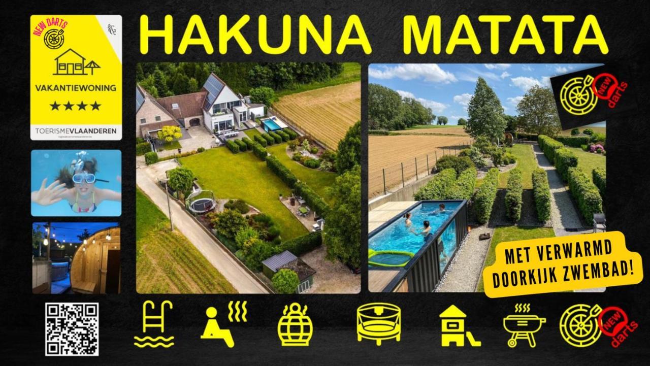 Vakantiewoning Hakuna Matata Geraardsbergen Esterno foto